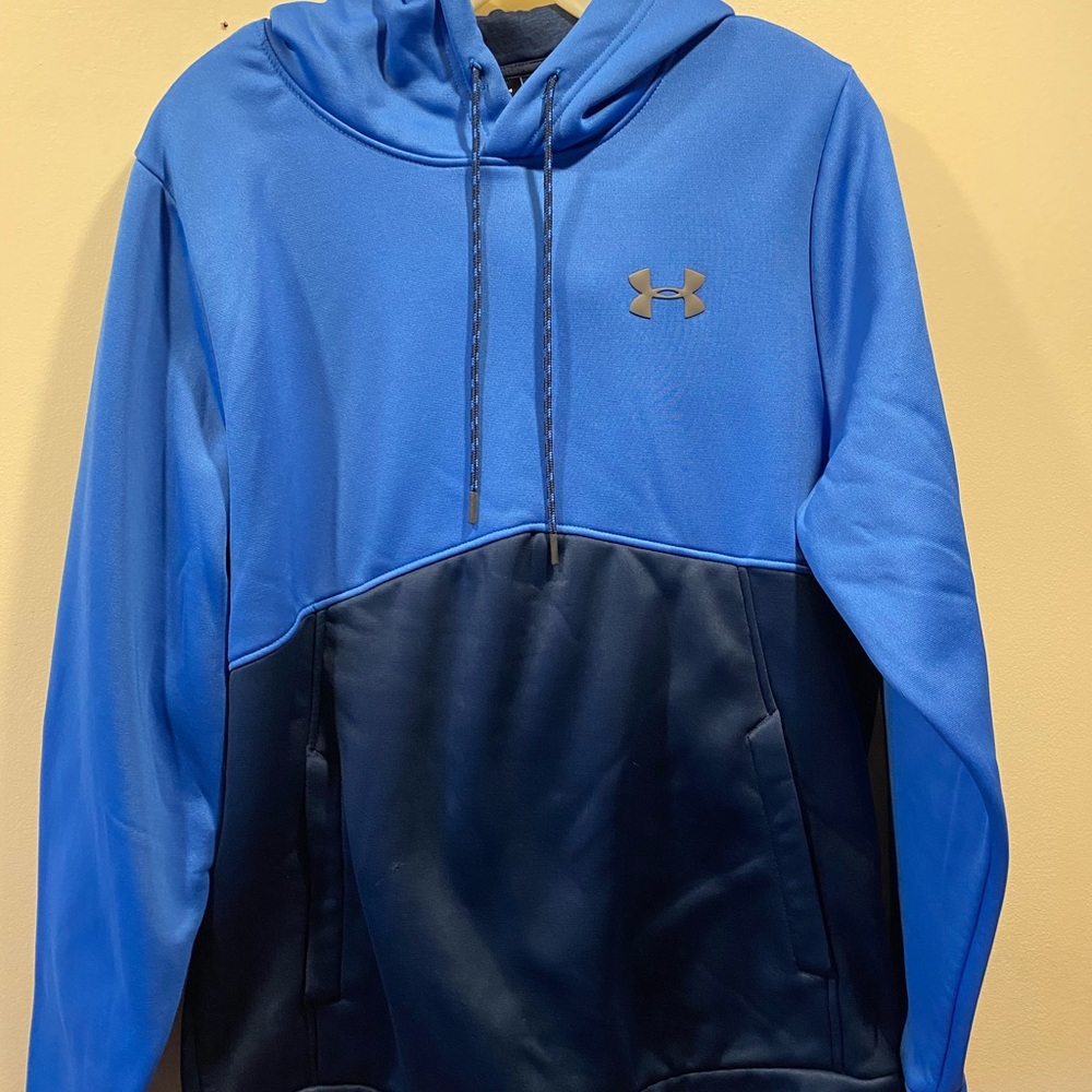 Under Armour Royal Blue and Dark Blue Hoodie